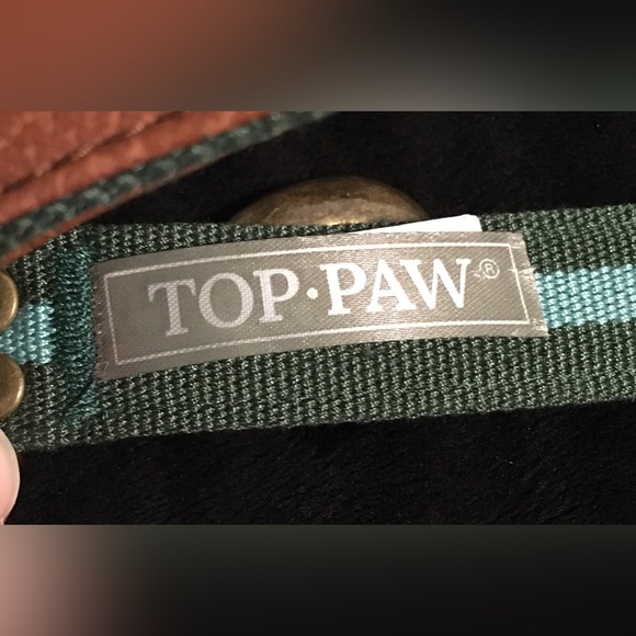 Top Paw - Green Teal And Brown 4ft Dog Leash Poly Blend - Picture 3 of 5